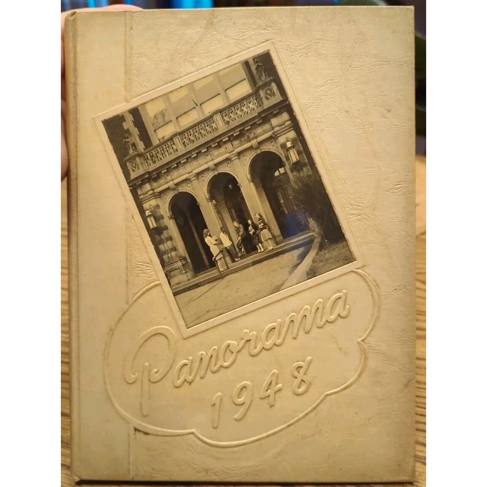 1948 Panorama Binghamton Central School Yearbook New York Vintage High School